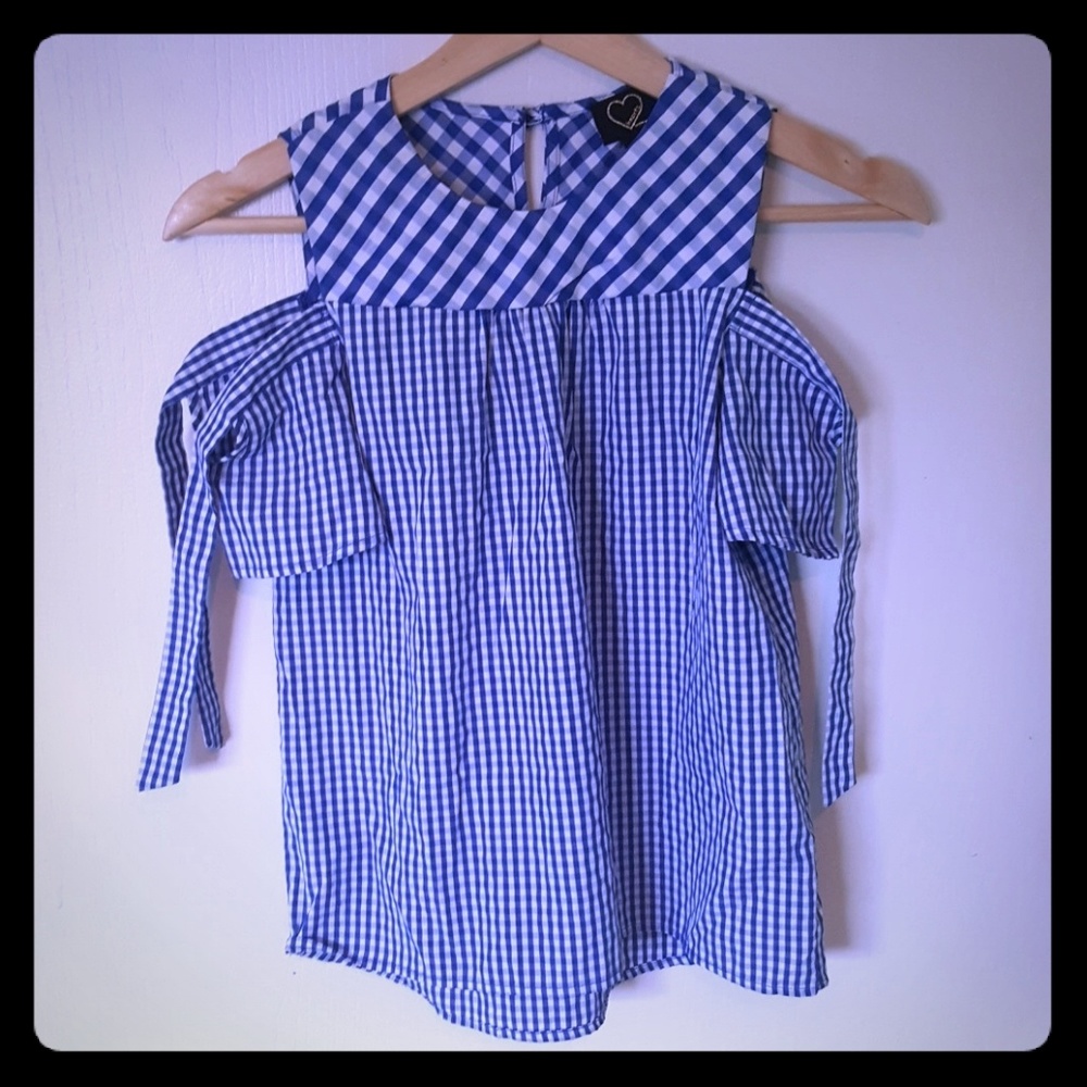 Blue girls shirts